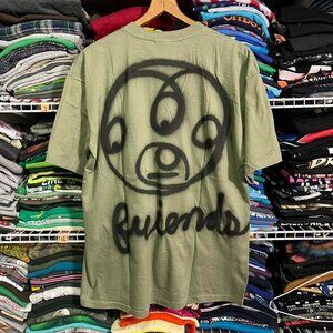 Vintage gap pocket t shirt spray painted recently by local PHX AZ artist M